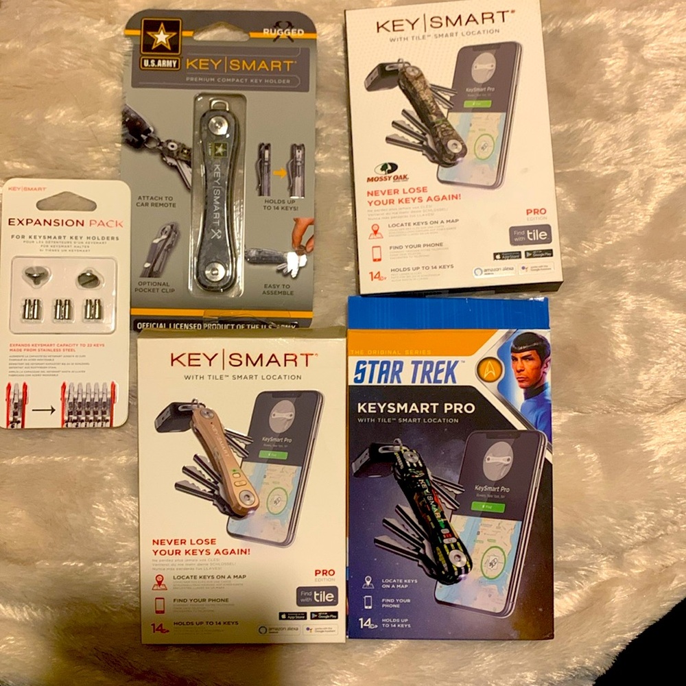 Keysmart smart location key ring(4) and expansion kit